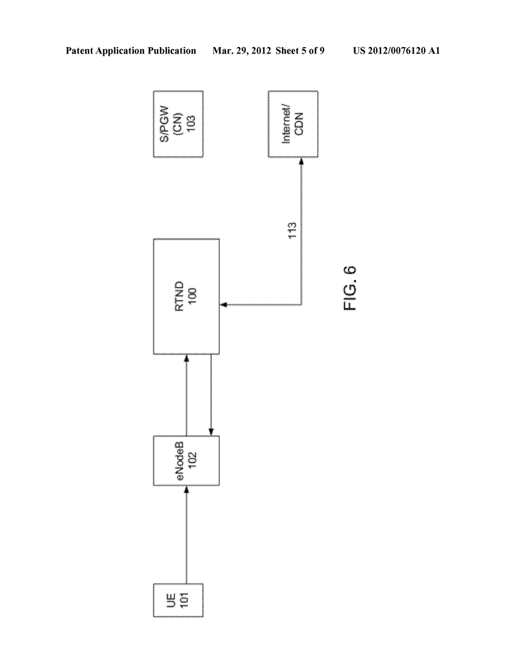 Destination Learning and Mobility detection in Transit Network Device in     LTE & UMTS Radio Access Networks - diagram, schematic, and image 06