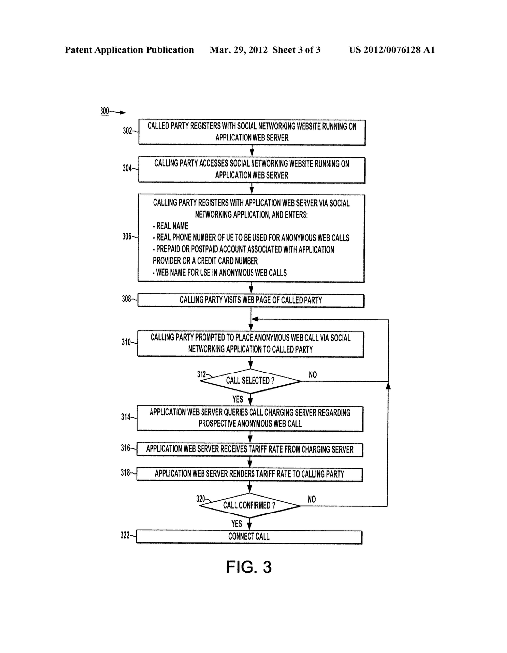 SYSTEM AND METHOD FOR ANONYMOUS WEB CALLING CHARGING ADVICE - diagram, schematic, and image 04