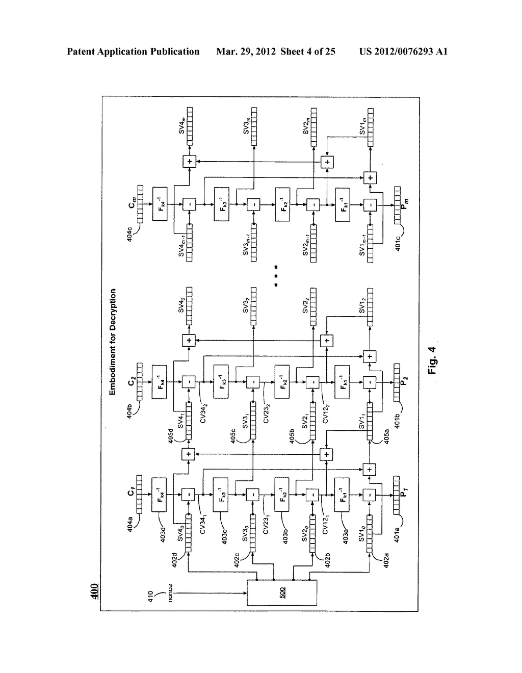 HYBRID MODE CRYPTOGRAPHIC METHOD AND SYSTEM WITH MESSAGE AUTHENTICATION - diagram, schematic, and image 05