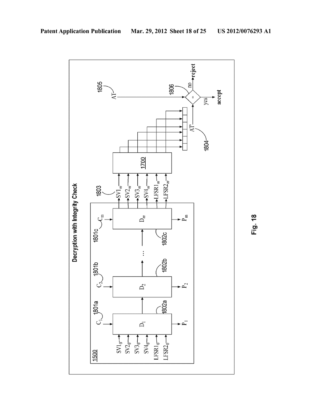 HYBRID MODE CRYPTOGRAPHIC METHOD AND SYSTEM WITH MESSAGE AUTHENTICATION - diagram, schematic, and image 19