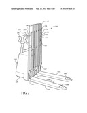 BACKREST ASSEMBLY FOR A MATERIALS HANDLING VEHICLE diagram and image