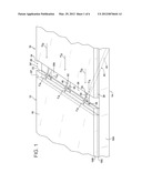 COOLED COMPONENT WALL IN A TURBINE ENGINE diagram and image