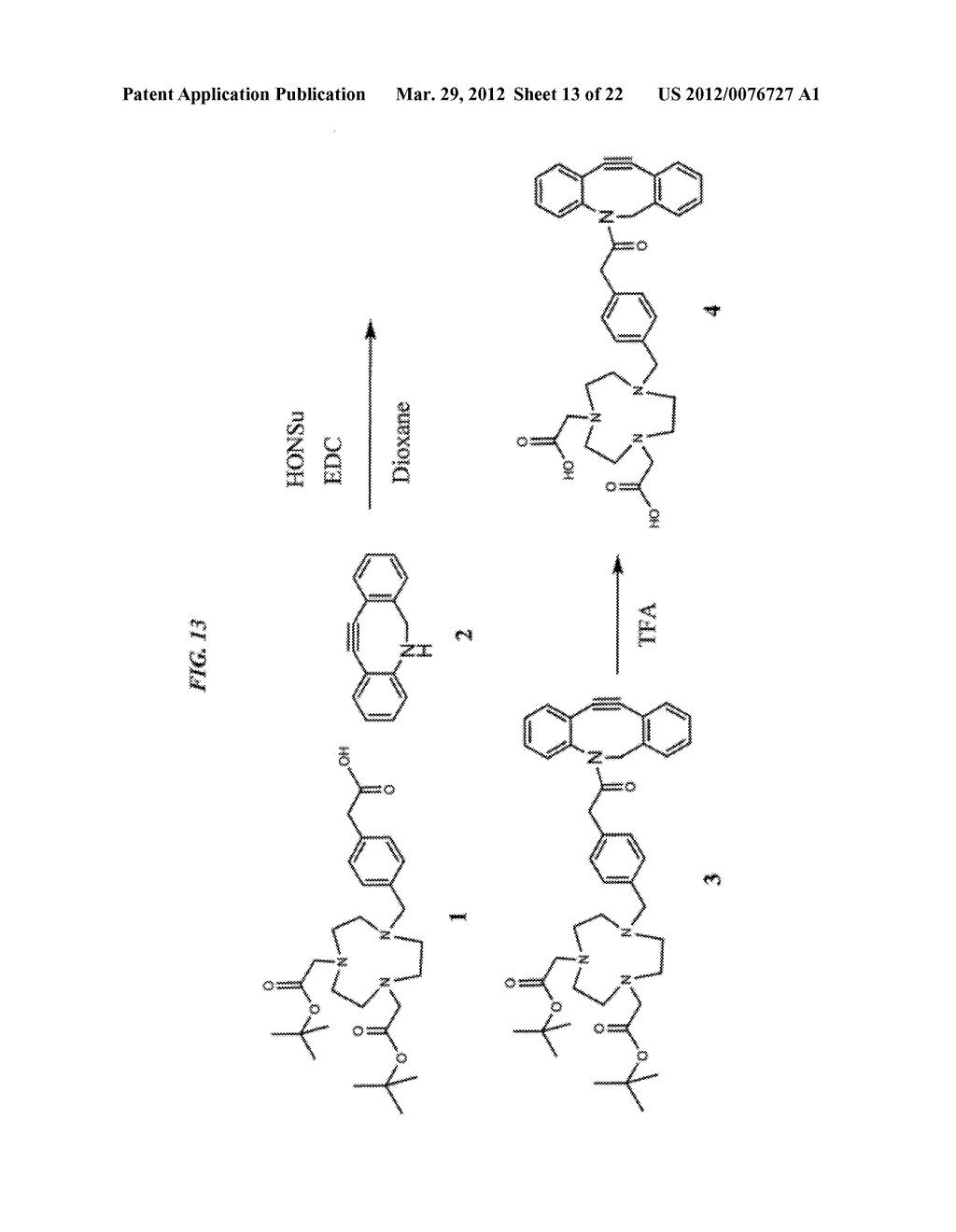 In Vivo Copper-Free Click Chemistry for Delivery of Therapeutic and/or     Diagnostic Agents - diagram, schematic, and image 14