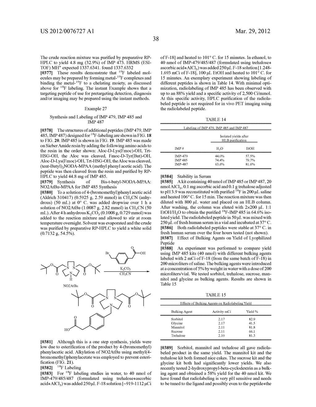 In Vivo Copper-Free Click Chemistry for Delivery of Therapeutic and/or     Diagnostic Agents - diagram, schematic, and image 61