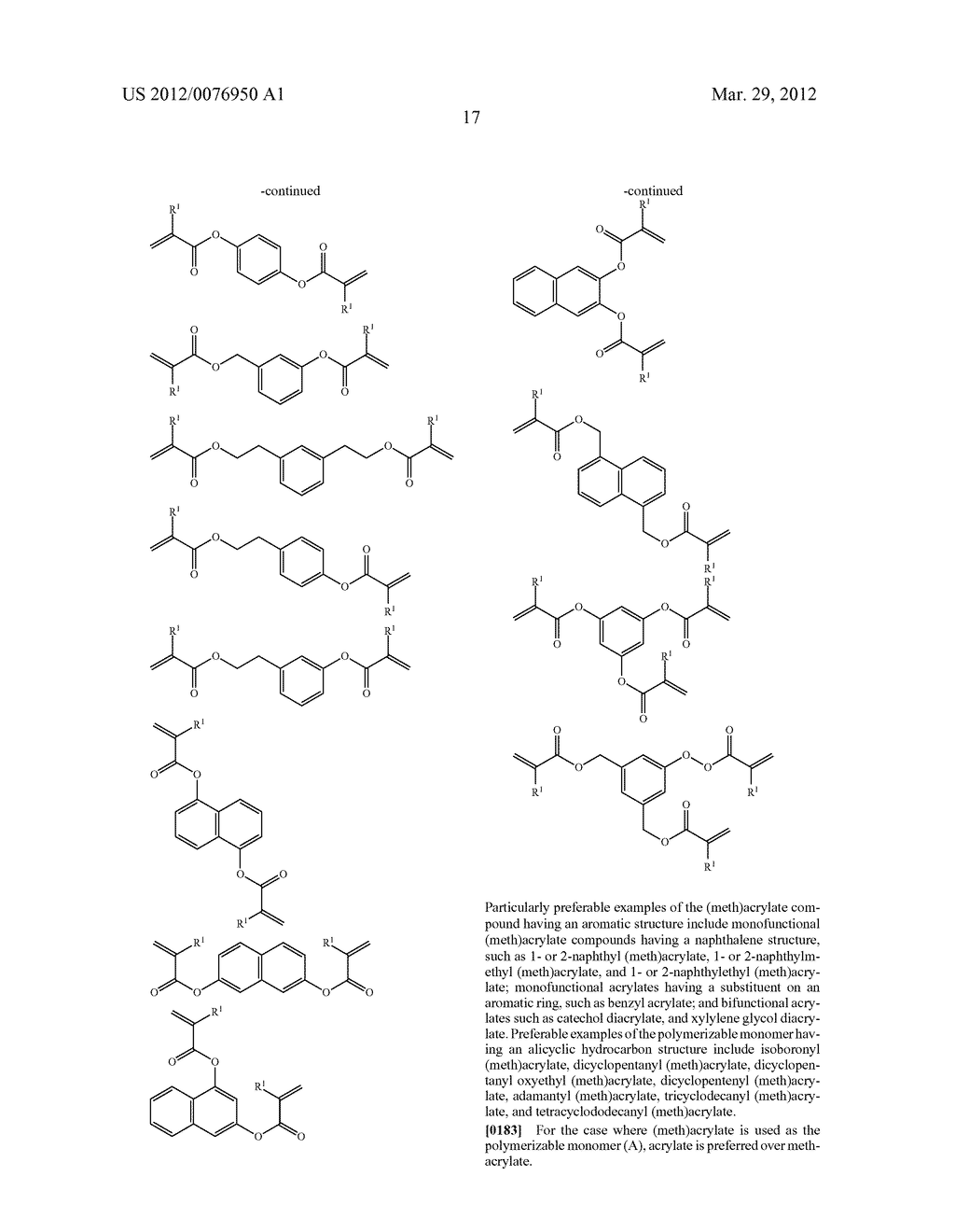 CURABLE COMPOSITION FOR IMPRINTS AND PRODUCING METHOD OF POLYMERIZABLE     MONOMER FOR IMPRINTS - diagram, schematic, and image 18