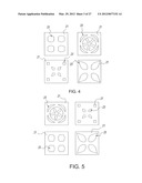 Cellophane cut out kits for optical art diagram and image