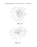 Cellophane cut out kits for optical art diagram and image