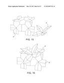 Cellophane cut out kits for optical art diagram and image