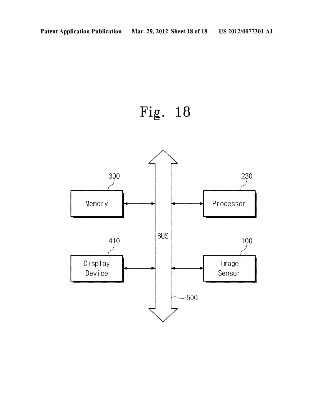 IMAGE SENSOR AND METHOD OF FABRICATING THE SAME - diagram, schematic, and image 19