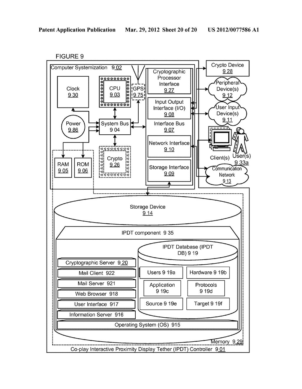 APPARATUSES, METHODS AND SYSTEMS FOR AN INTERACTIVE PROXIMITY DISPLAY     TETHER - diagram, schematic, and image 21