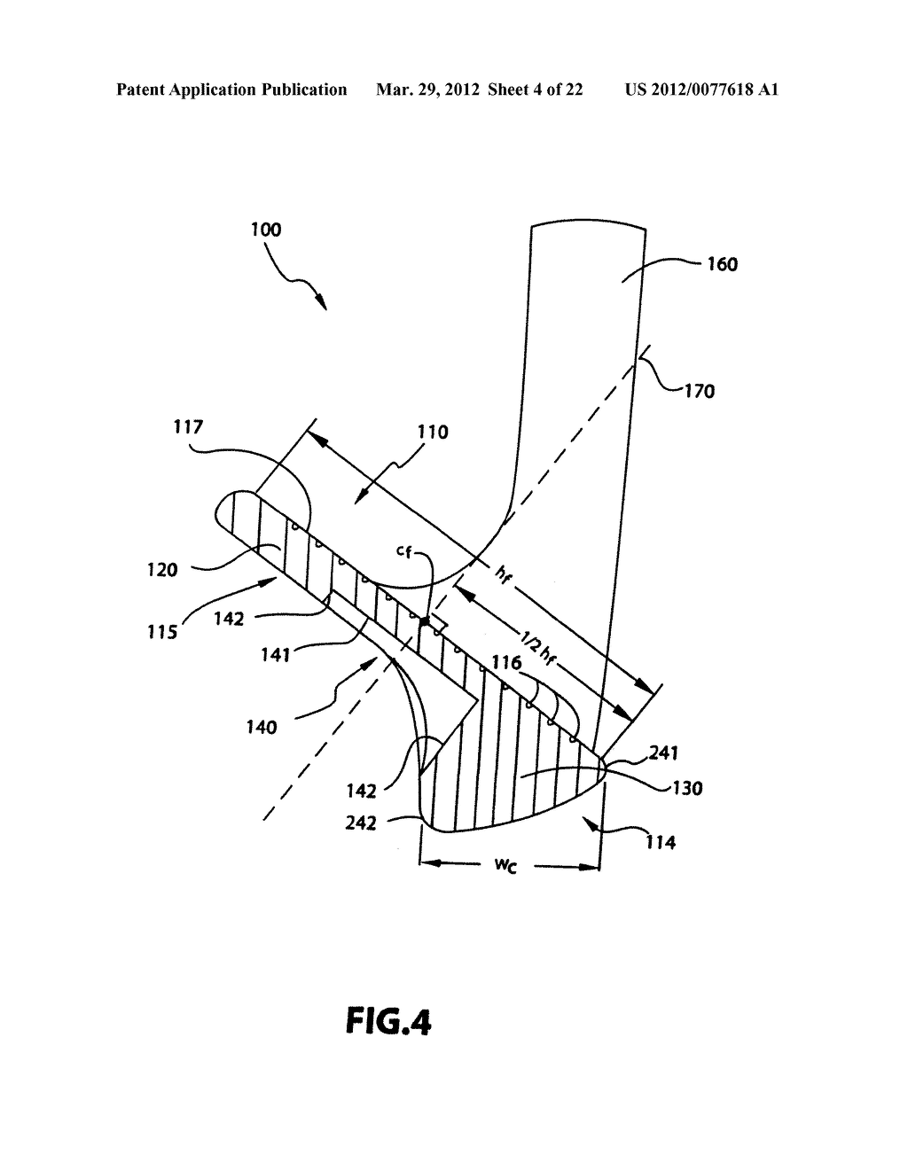 Muscle-Back, with Insert, Iron Type Golf Club Head - diagram, schematic, and image 05