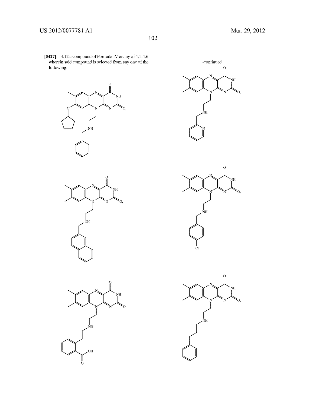 FLAVIN DERIVATIVES - diagram, schematic, and image 103