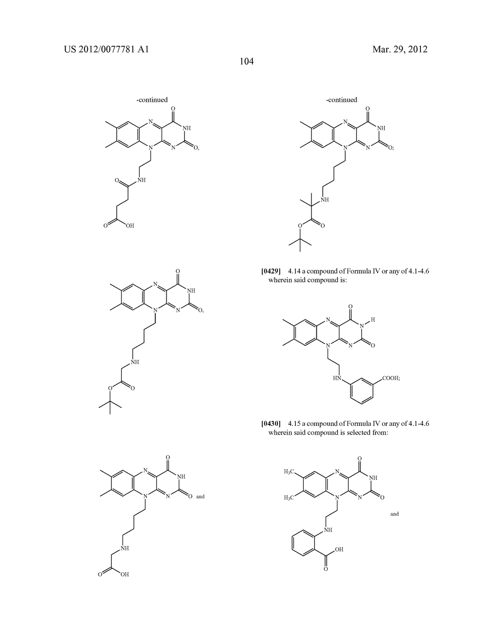 FLAVIN DERIVATIVES - diagram, schematic, and image 105