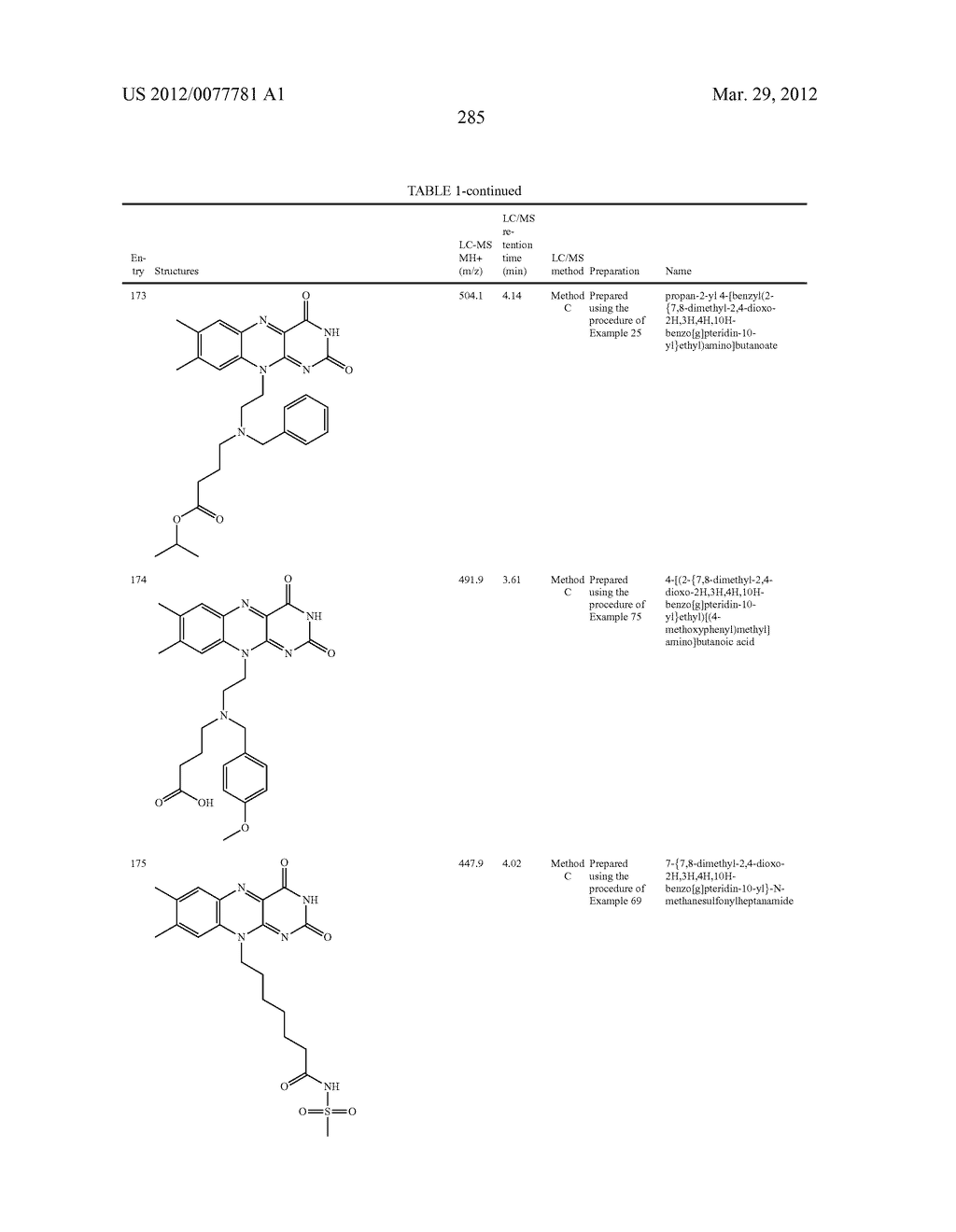 FLAVIN DERIVATIVES - diagram, schematic, and image 286