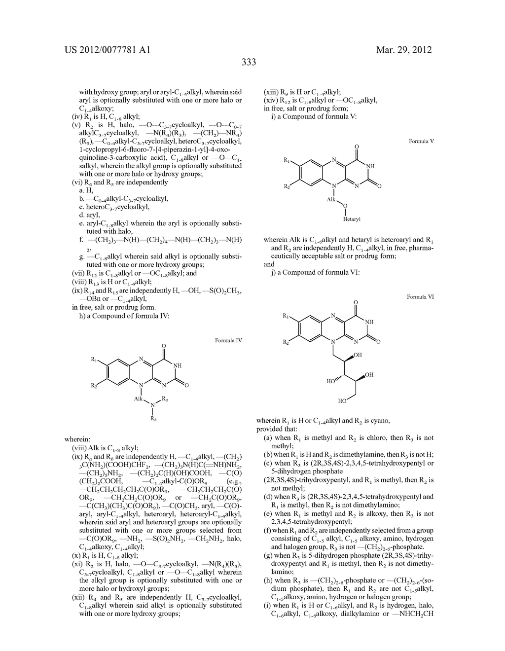 FLAVIN DERIVATIVES - diagram, schematic, and image 334