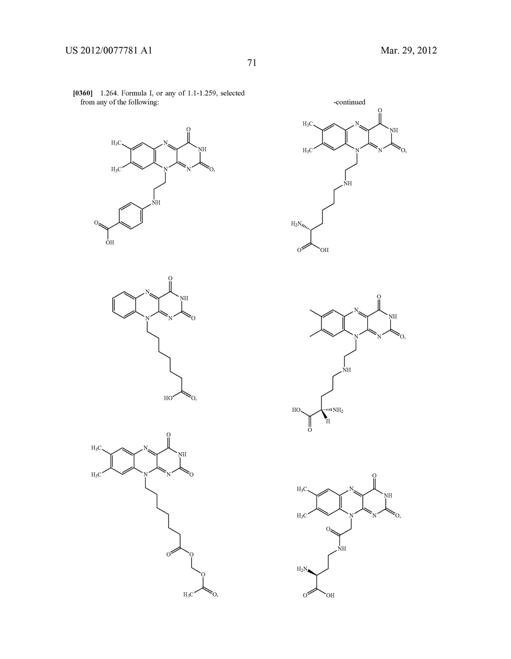 FLAVIN DERIVATIVES - diagram, schematic, and image 72