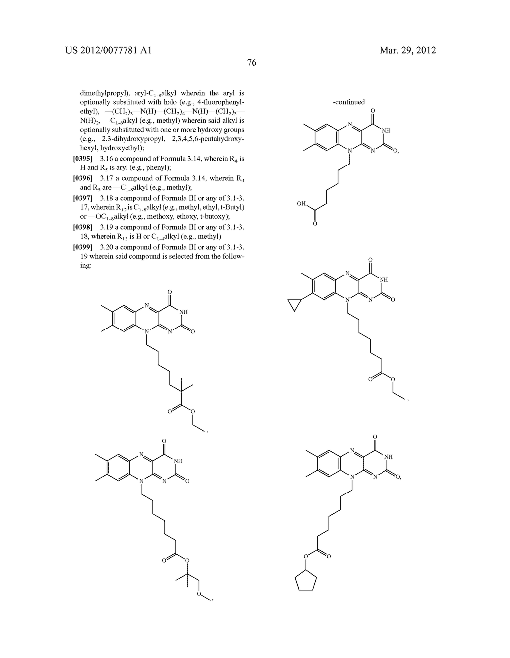 FLAVIN DERIVATIVES - diagram, schematic, and image 77