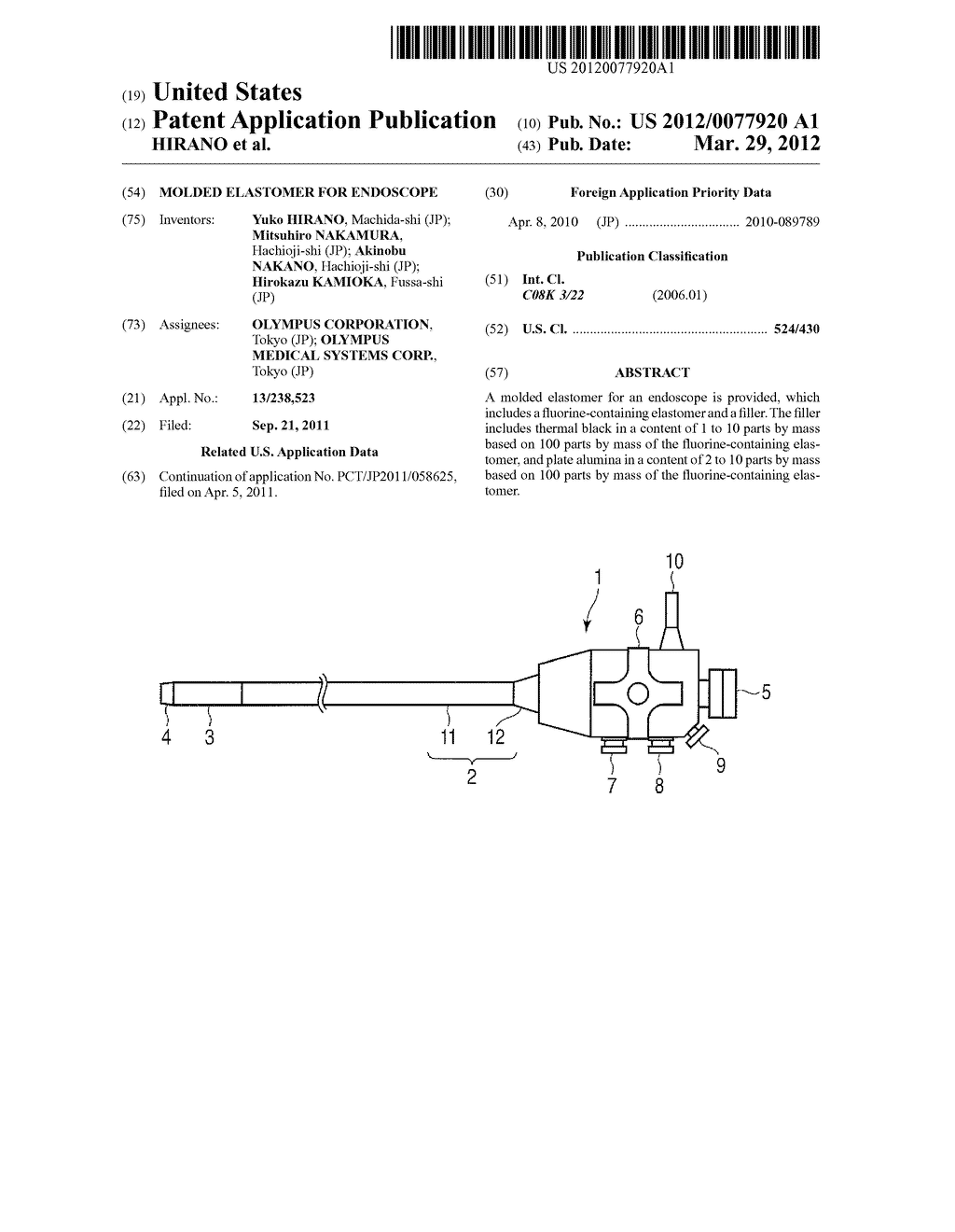 MOLDED ELASTOMER FOR ENDOSCOPE - diagram, schematic, and image 01