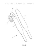 Contained ostomy appliance diagram and image