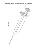 Dual Chamber Syringe With Retractable Needle diagram and image