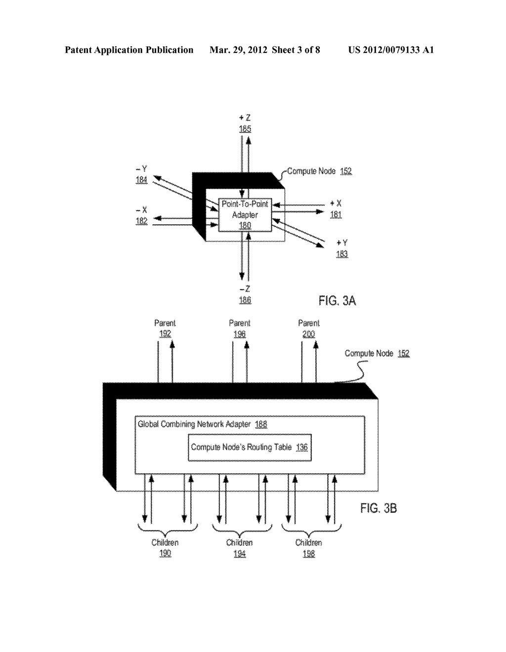 Routing Data Communications Packets In A Parallel Computer - diagram, schematic, and image 04