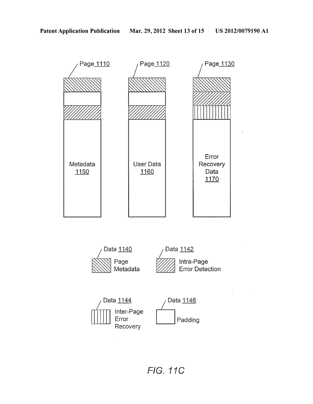 OFFSET PROTECTION DATA IN A RAID ARRAY - diagram, schematic, and image 14