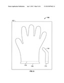PROTECTING EYE GLASS ARMS DURING HAIR DYE PROCESS, AND PROVIDING LAMINATED     GLOVES ONE OVER THE OTHER OF THE SAME HAND SIZE diagram and image