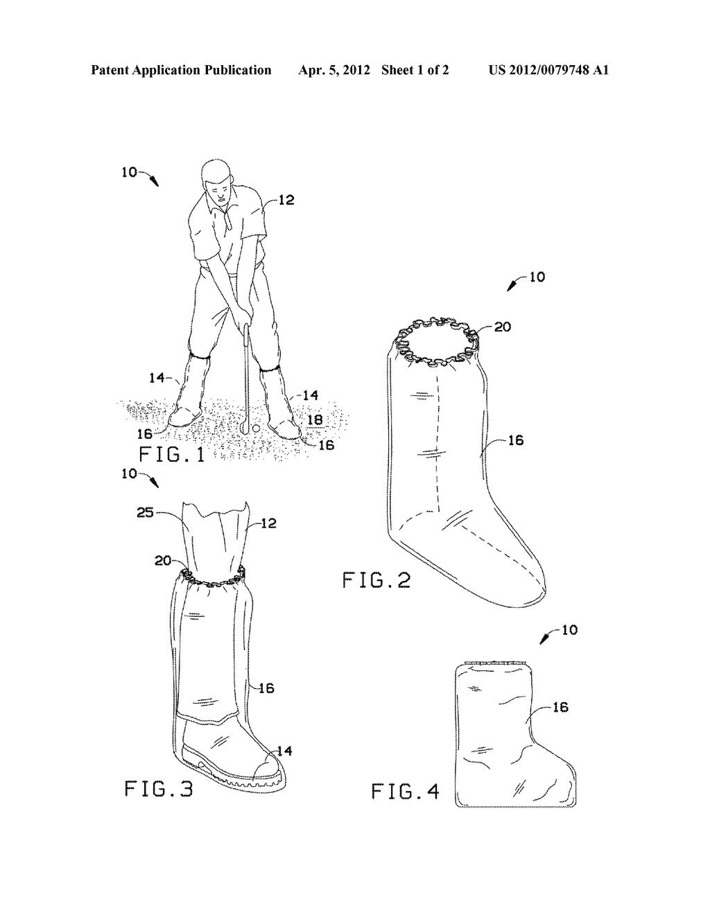 COVER FOR GOLF SHOES - diagram, schematic, and image 02