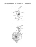 Adjusting Mechanism for Handle Position of Bicycle diagram and image