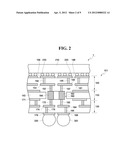 CIRCUIT BOARD INCLUDING EMBEDDED DECOUPLING CAPACITOR AND SEMICONDUCTOR     PACKAGE THEREOF diagram and image