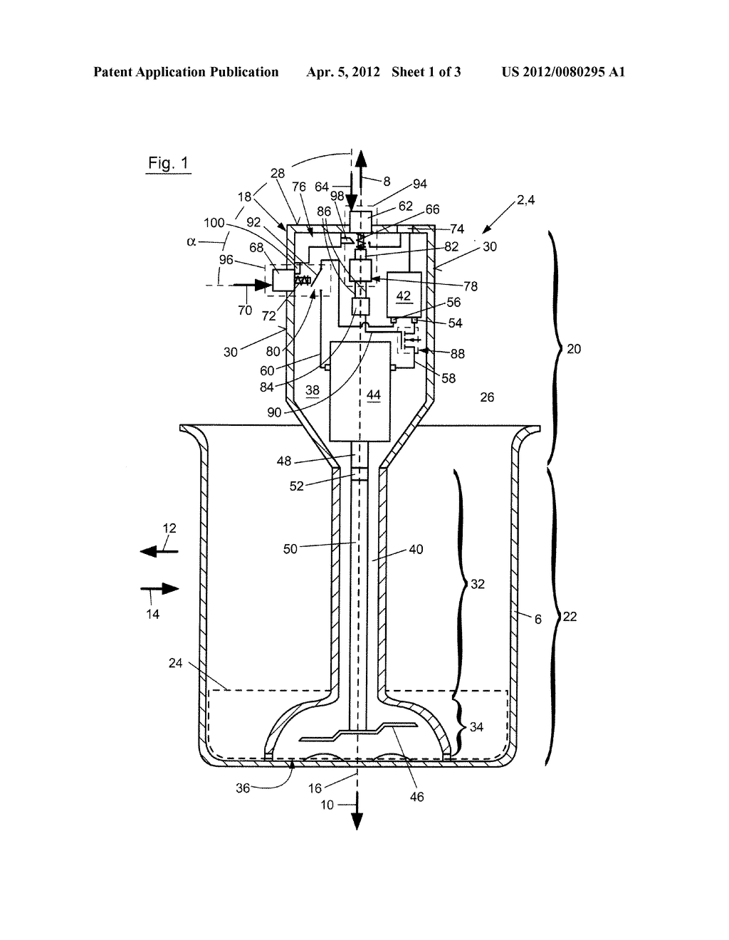 DOMESTIC APPLIANCE WITH AN ELECTRONIC SAFETY SYSTEM AND A MECHANICAL     LOCKING SYSTEM AND METHOD FOR OPERATING A DOMESTIC APPLIANCE - diagram, schematic, and image 02