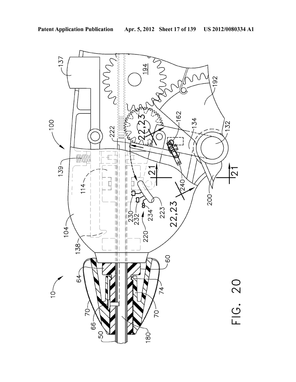 SELECTIVELY ORIENTABLE IMPLANTABLE FASTENER CARTRIDGE - diagram, schematic, and image 18