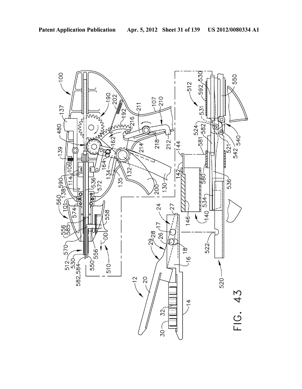 SELECTIVELY ORIENTABLE IMPLANTABLE FASTENER CARTRIDGE - diagram, schematic, and image 32