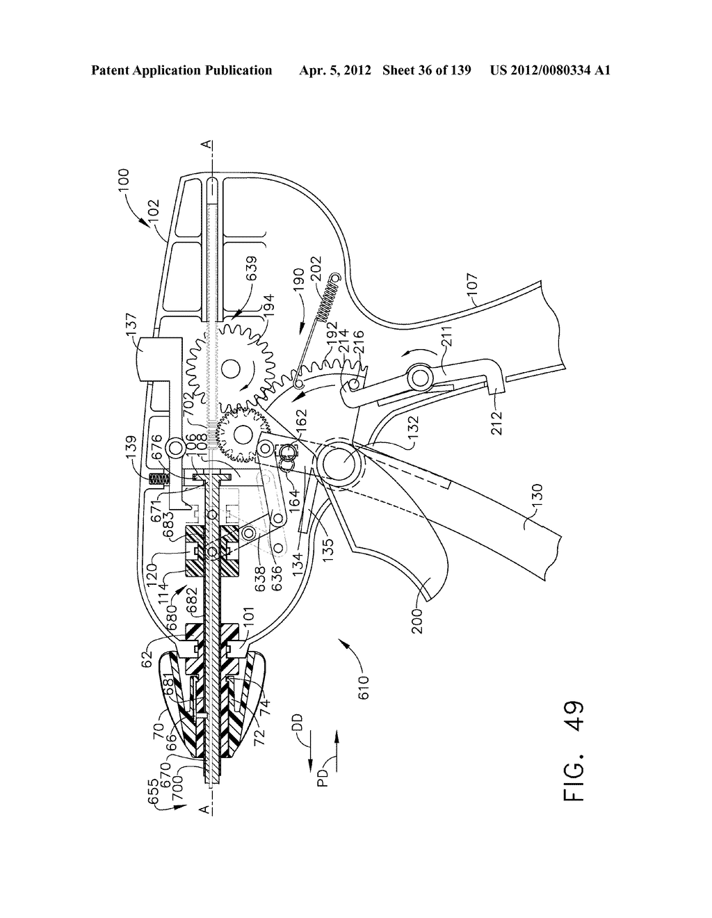 SELECTIVELY ORIENTABLE IMPLANTABLE FASTENER CARTRIDGE - diagram, schematic, and image 37