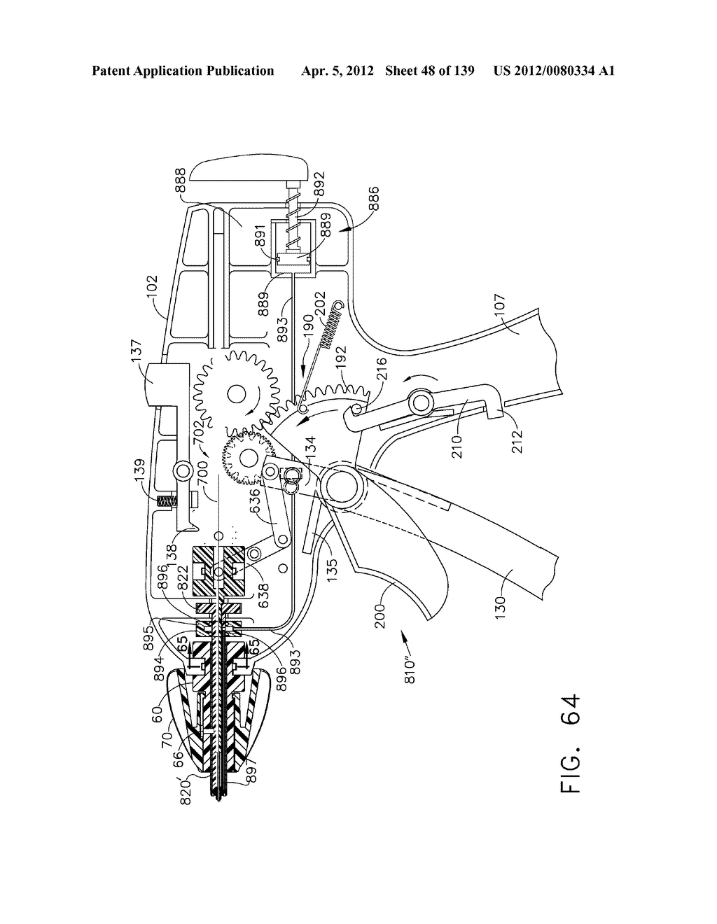 SELECTIVELY ORIENTABLE IMPLANTABLE FASTENER CARTRIDGE - diagram, schematic, and image 49