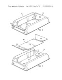 PRODUCT PACKAGE UTILIZING AN INFORMATION INDICATOR HELD IN A PRODUCT TRAY diagram and image