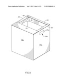 FRAME FACE DISPLAY AND SHIPPING CONTAINER diagram and image