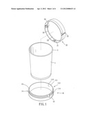 LID ASSEMBLY FOR CUP diagram and image