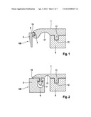 SEALING MEANS FOR SEALING A VOLUME OF A MEDICAL TREATMENT ARRANGEMENT     AGAINST ANOTHER VOLUME, AS WELL A S AN ARRANGEMENT AND A METHOD diagram and image