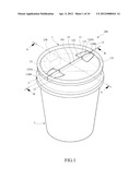 DRINKING CONTAIER WITH COOLING RESERVOIR diagram and image