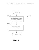 DISPENSING CLOSURE WITH PLIABLE SEALING SURFACE diagram and image