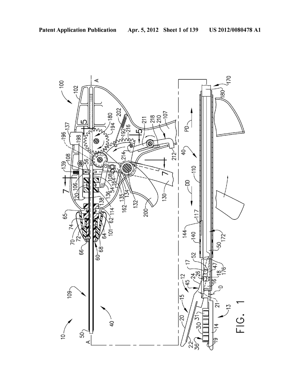 SURGICAL STAPLE CARTRIDGES WITH DETACHABLE SUPPORT STRUCTURES AND SURGICAL     STAPLING INSTRUMENTS WITH SYSTEMS FOR PREVENTING ACTUATION MOTIONS WHEN A     CARTRIDGE IS NOT PRESENT - diagram, schematic, and image 02