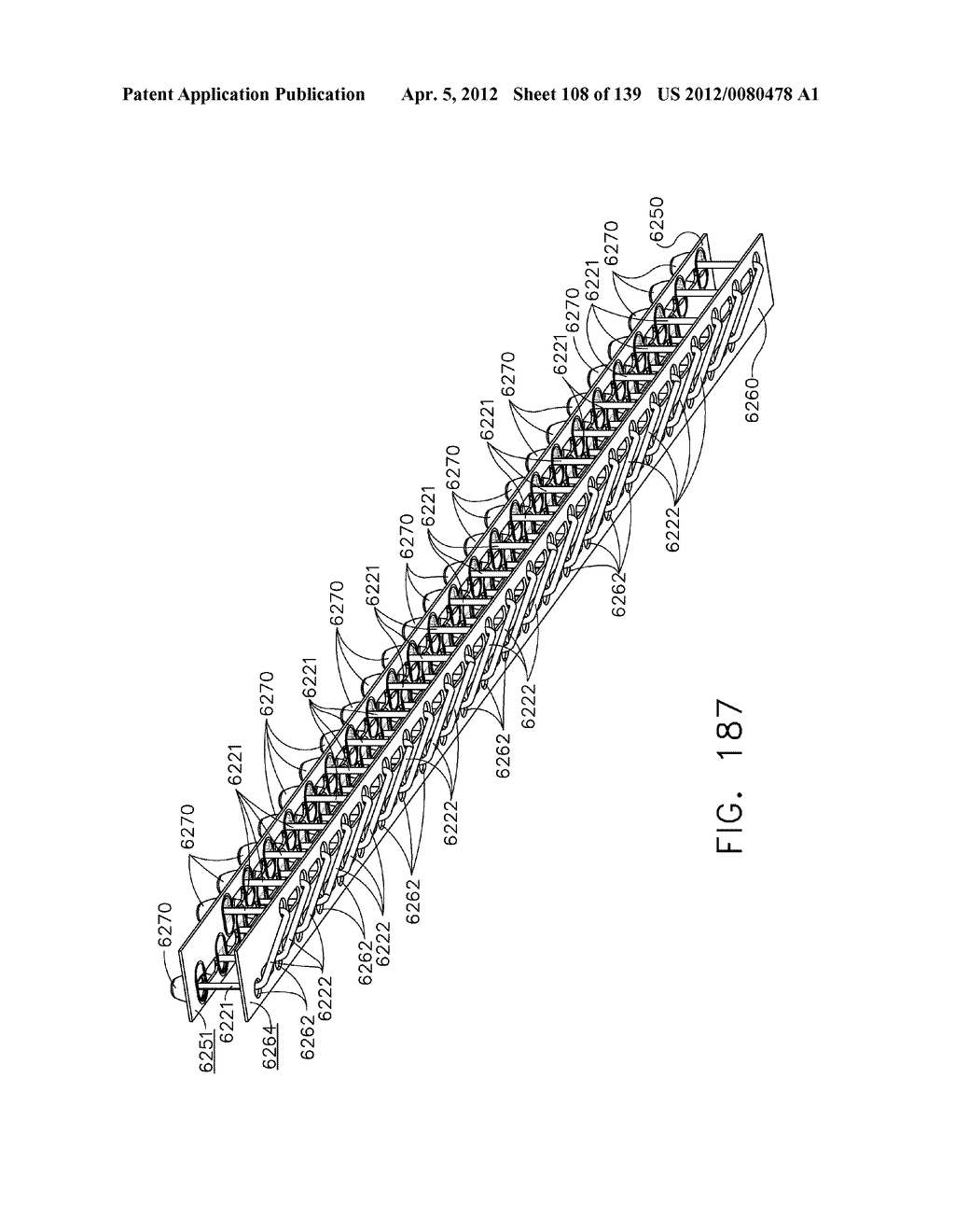 SURGICAL STAPLE CARTRIDGES WITH DETACHABLE SUPPORT STRUCTURES AND SURGICAL     STAPLING INSTRUMENTS WITH SYSTEMS FOR PREVENTING ACTUATION MOTIONS WHEN A     CARTRIDGE IS NOT PRESENT - diagram, schematic, and image 109