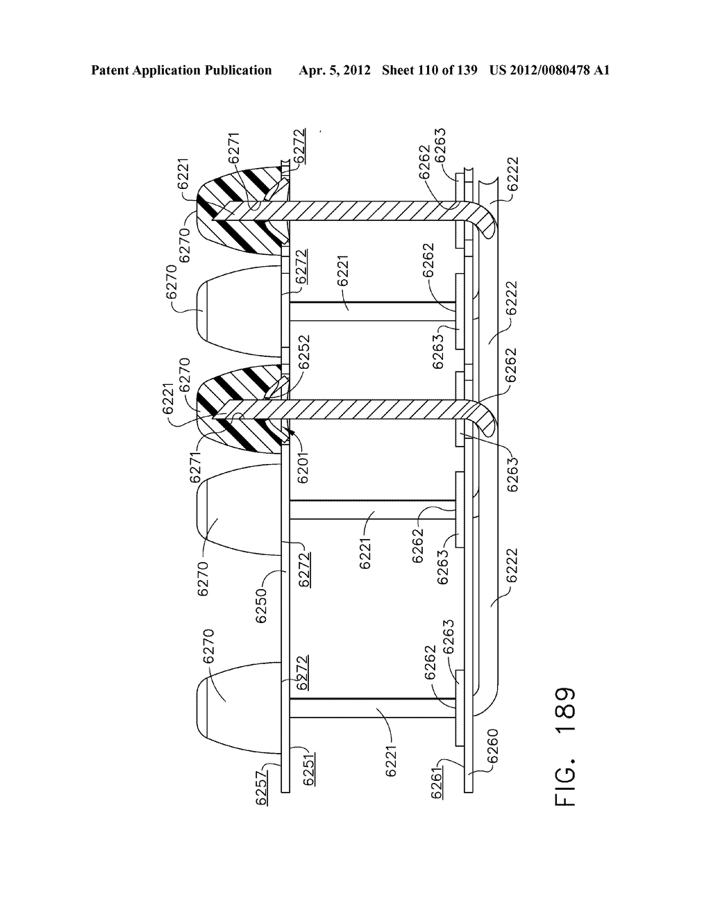 SURGICAL STAPLE CARTRIDGES WITH DETACHABLE SUPPORT STRUCTURES AND SURGICAL     STAPLING INSTRUMENTS WITH SYSTEMS FOR PREVENTING ACTUATION MOTIONS WHEN A     CARTRIDGE IS NOT PRESENT - diagram, schematic, and image 111