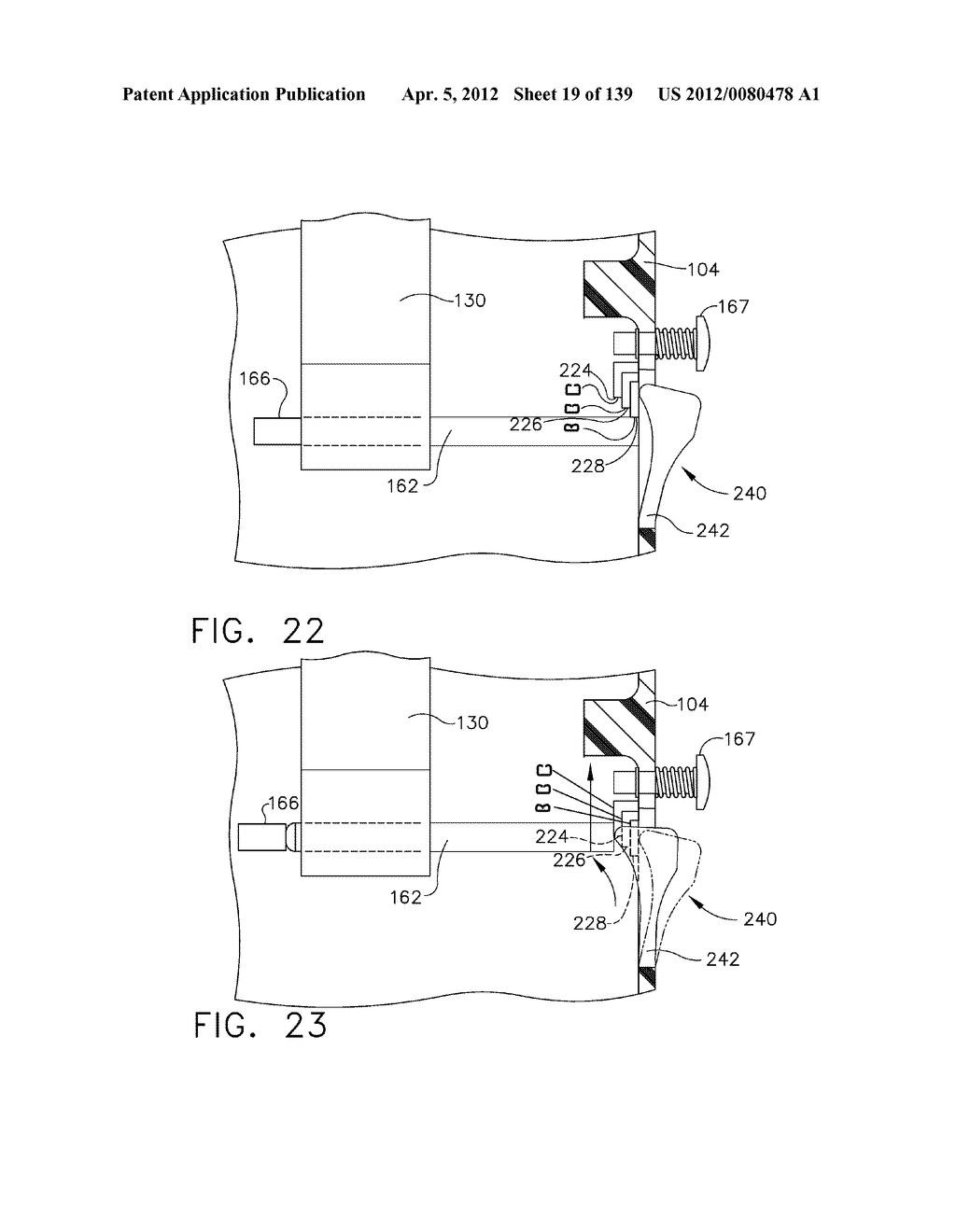 SURGICAL STAPLE CARTRIDGES WITH DETACHABLE SUPPORT STRUCTURES AND SURGICAL     STAPLING INSTRUMENTS WITH SYSTEMS FOR PREVENTING ACTUATION MOTIONS WHEN A     CARTRIDGE IS NOT PRESENT - diagram, schematic, and image 20