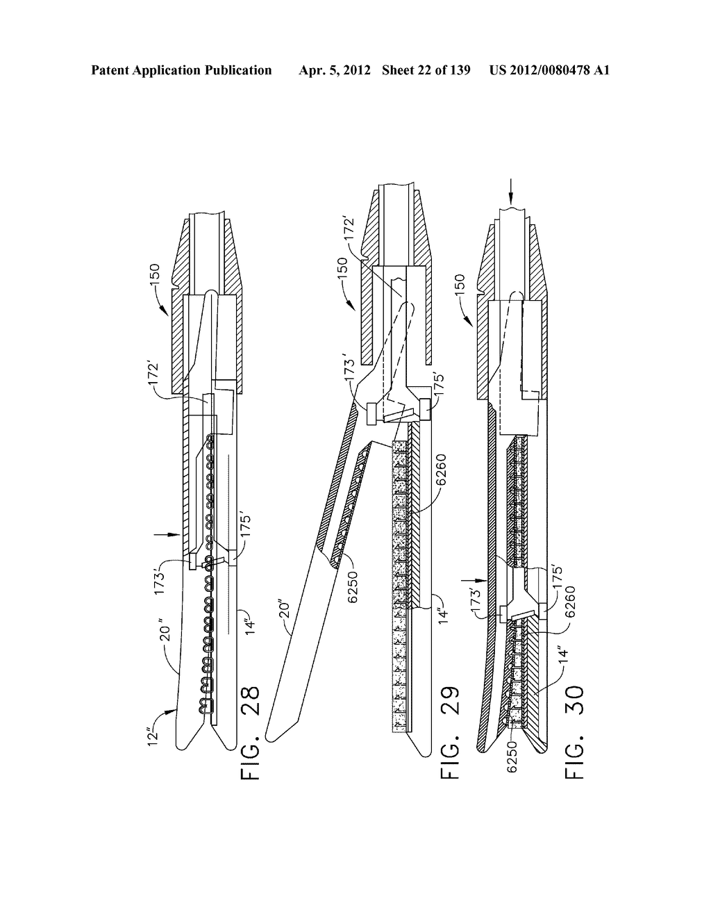 SURGICAL STAPLE CARTRIDGES WITH DETACHABLE SUPPORT STRUCTURES AND SURGICAL     STAPLING INSTRUMENTS WITH SYSTEMS FOR PREVENTING ACTUATION MOTIONS WHEN A     CARTRIDGE IS NOT PRESENT - diagram, schematic, and image 23
