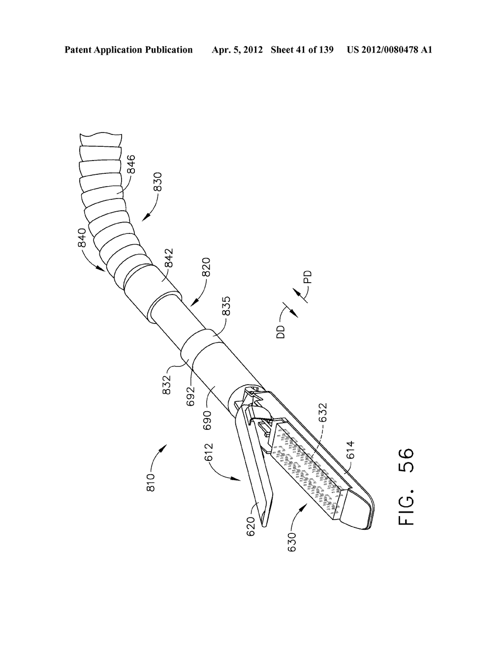 SURGICAL STAPLE CARTRIDGES WITH DETACHABLE SUPPORT STRUCTURES AND SURGICAL     STAPLING INSTRUMENTS WITH SYSTEMS FOR PREVENTING ACTUATION MOTIONS WHEN A     CARTRIDGE IS NOT PRESENT - diagram, schematic, and image 42