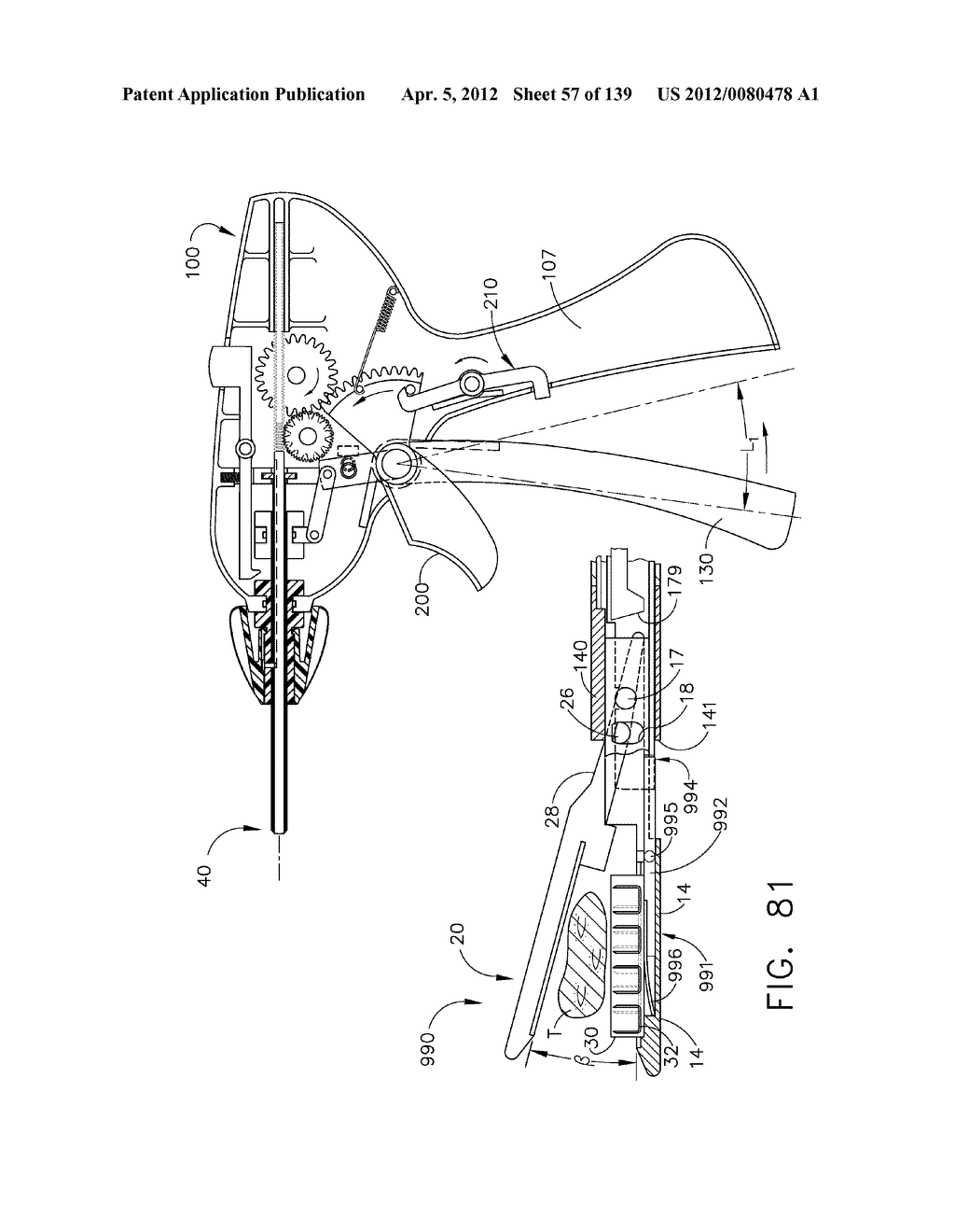 SURGICAL STAPLE CARTRIDGES WITH DETACHABLE SUPPORT STRUCTURES AND SURGICAL     STAPLING INSTRUMENTS WITH SYSTEMS FOR PREVENTING ACTUATION MOTIONS WHEN A     CARTRIDGE IS NOT PRESENT - diagram, schematic, and image 58