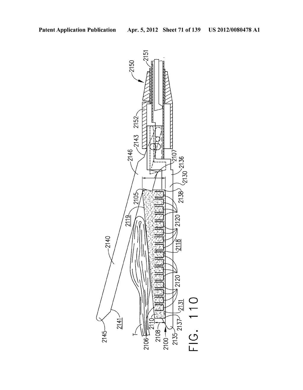 SURGICAL STAPLE CARTRIDGES WITH DETACHABLE SUPPORT STRUCTURES AND SURGICAL     STAPLING INSTRUMENTS WITH SYSTEMS FOR PREVENTING ACTUATION MOTIONS WHEN A     CARTRIDGE IS NOT PRESENT - diagram, schematic, and image 72