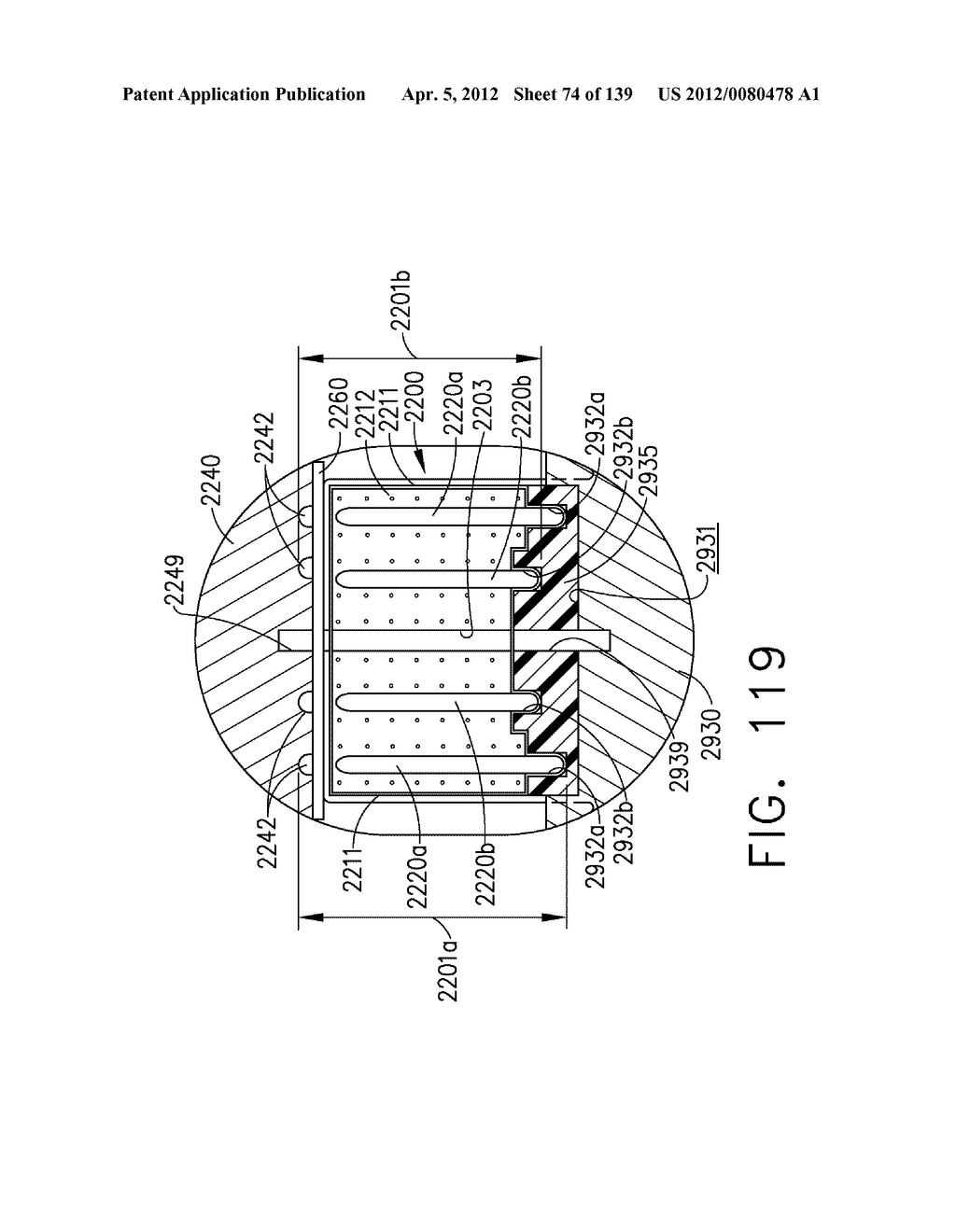 SURGICAL STAPLE CARTRIDGES WITH DETACHABLE SUPPORT STRUCTURES AND SURGICAL     STAPLING INSTRUMENTS WITH SYSTEMS FOR PREVENTING ACTUATION MOTIONS WHEN A     CARTRIDGE IS NOT PRESENT - diagram, schematic, and image 75